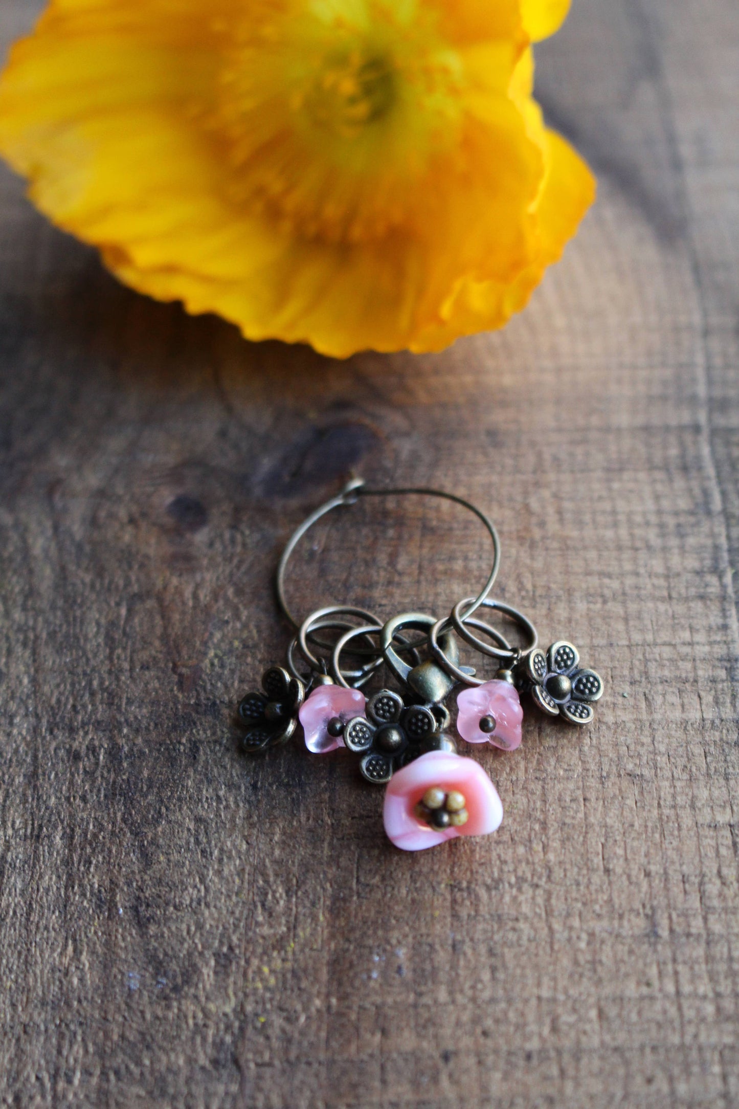 Never Not Knitting: April Showers Stitch Marker Sets