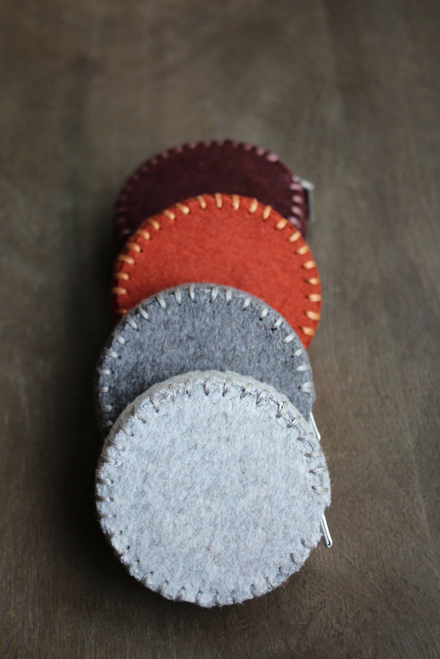 Hand-Stitched Woolen Tape Measure