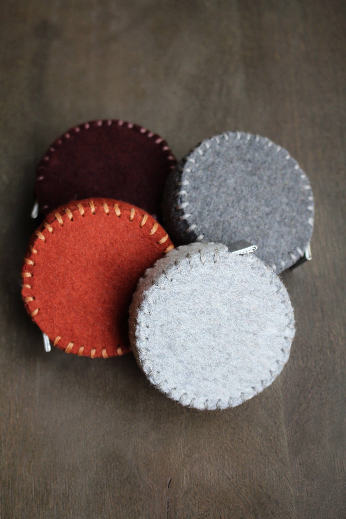Hand-Stitched Woolen Tape Measure