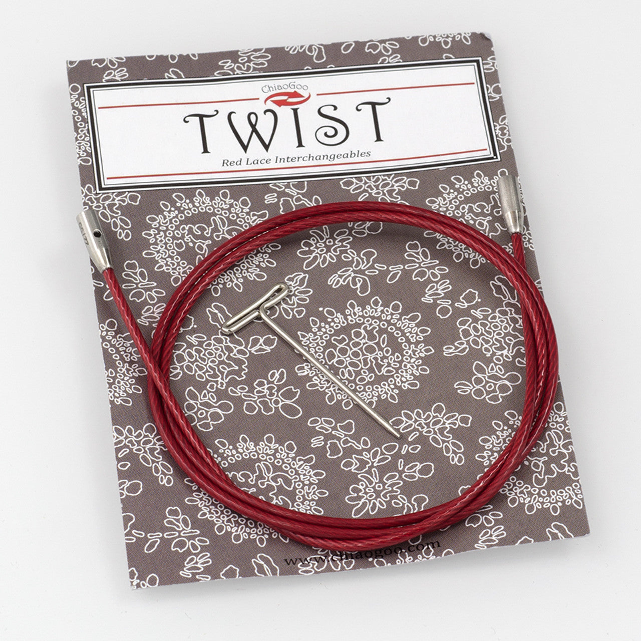ChiaoGoo Twist Red Interchangeable Cables