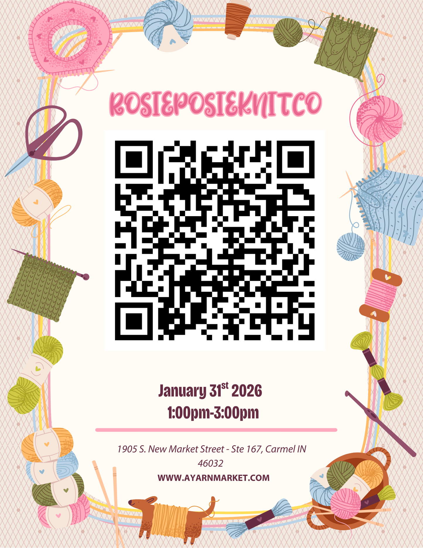 Fibruary Kick Off! - Saturday, January 31st, 2026 1:00pm-3:00pm