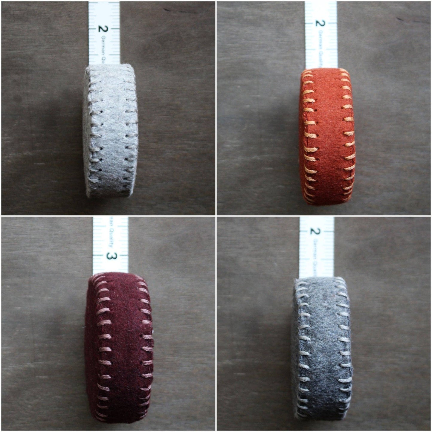 Hand-Stitched Woolen Tape Measure