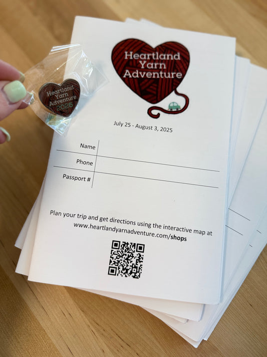 Heartland Yarn Adventure Passport 2025