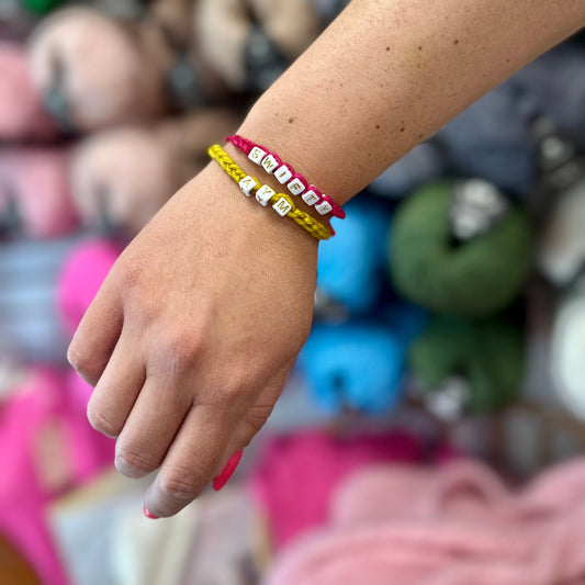 Crochet Friendship Bracelet Class (Class Fee) - Friday, June 26th, 10:00am-11:00am