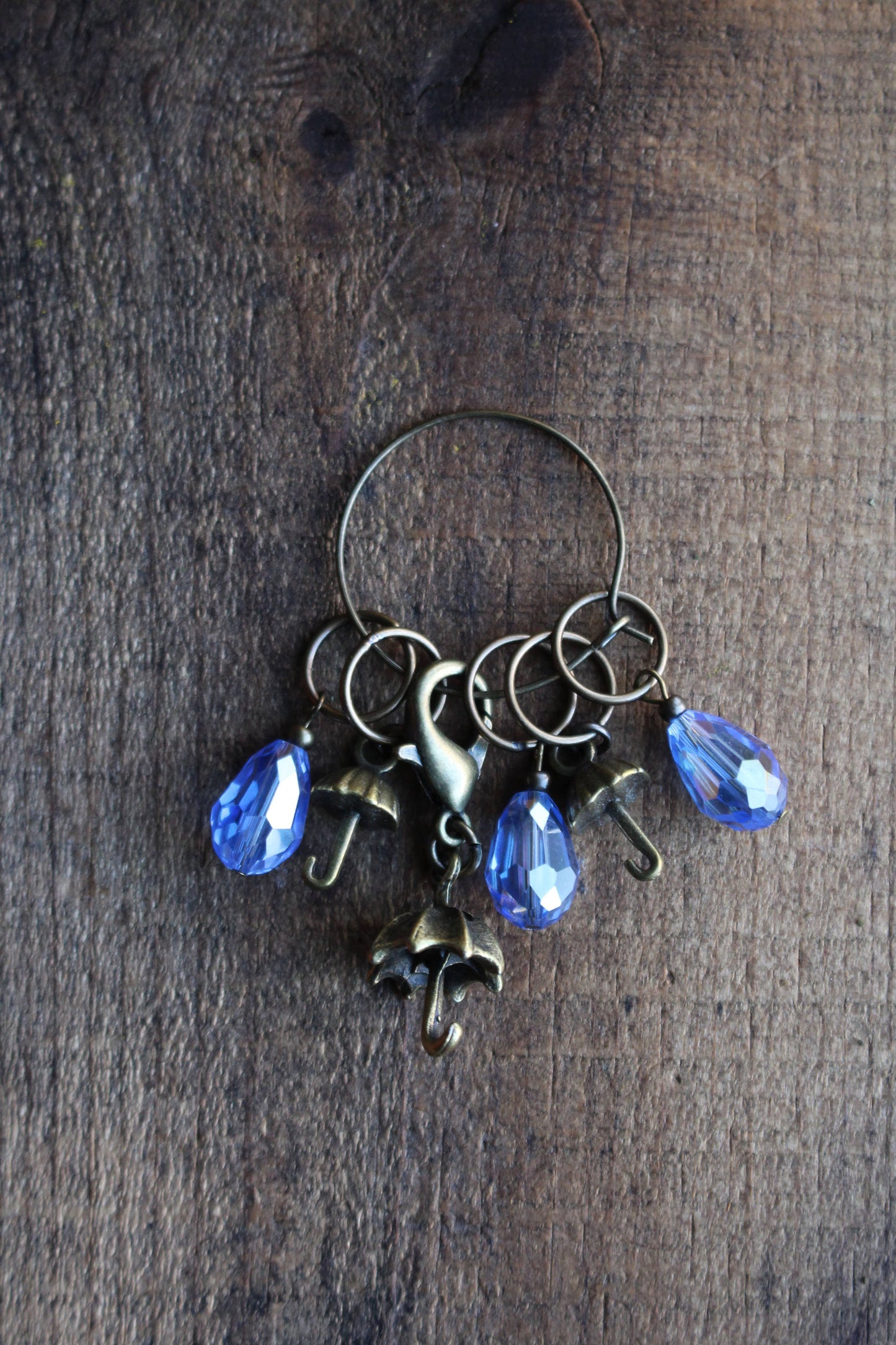 Never Not Knitting: April Showers Stitch Marker Sets
