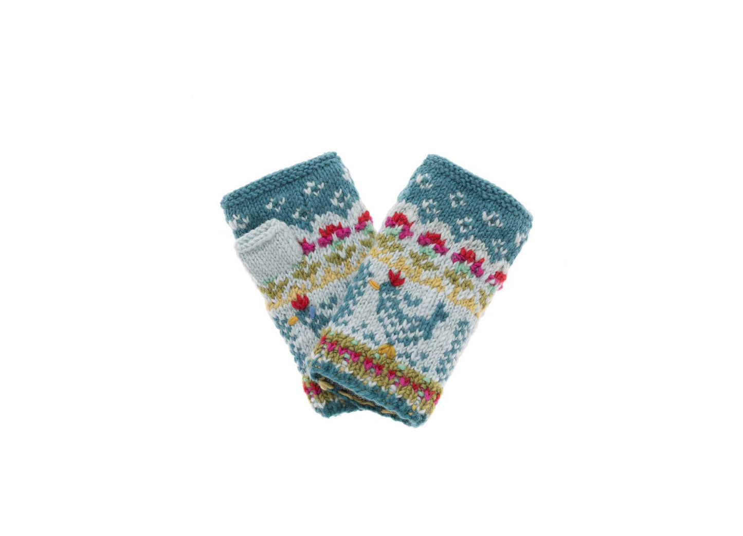 French Knot Heirloom Hen Handwarmer