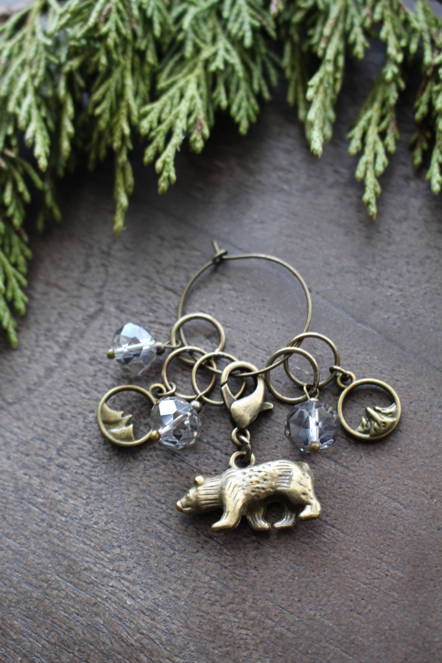 Never Knot Knitting:Winter Forest Stitch Markers