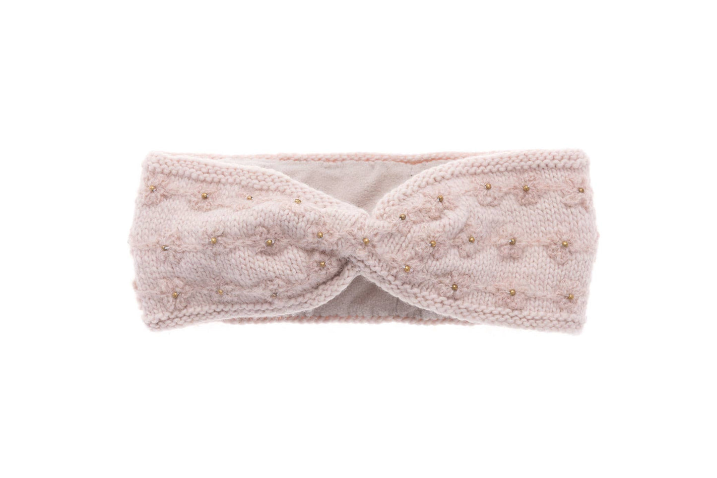 French Knot Floral Trim Headband