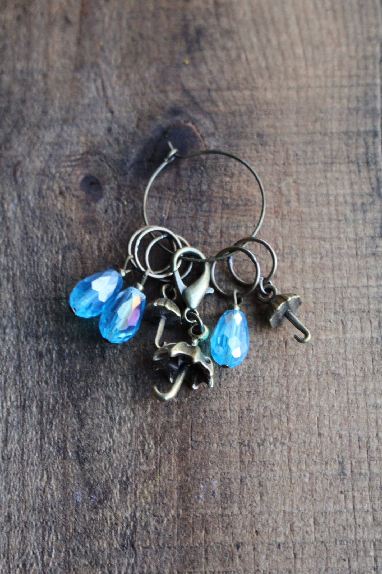 Never Not Knitting: April Showers Stitch Marker Sets