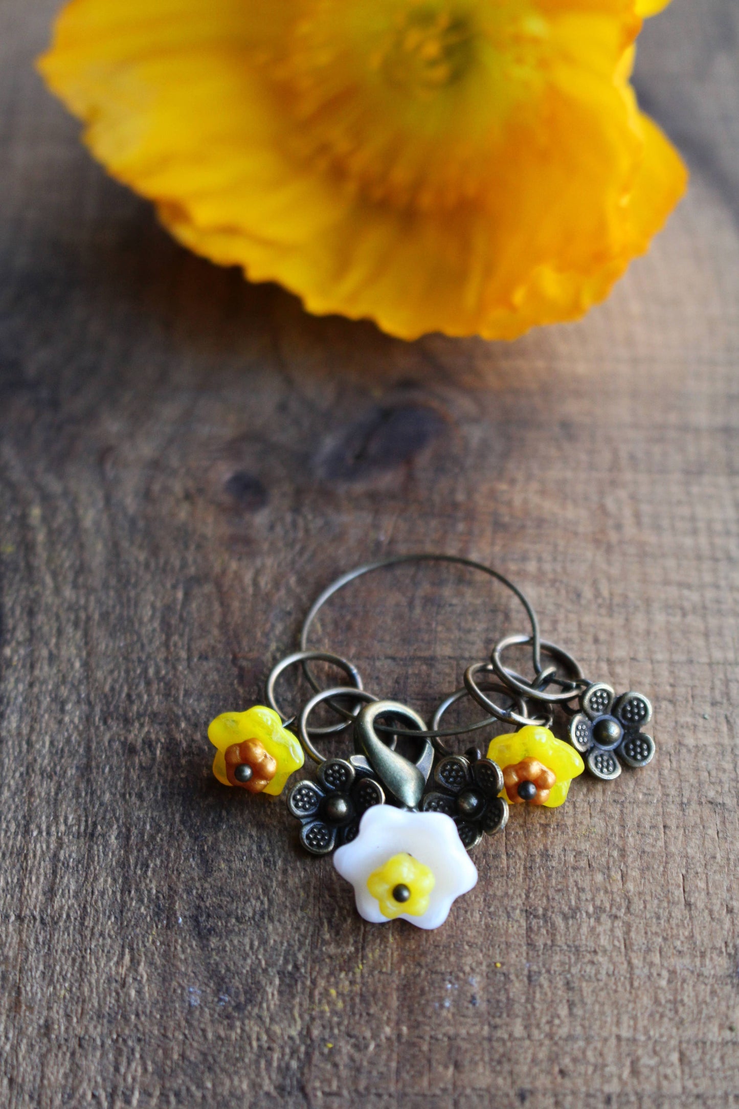 Never Not Knitting: April Showers Stitch Marker Sets