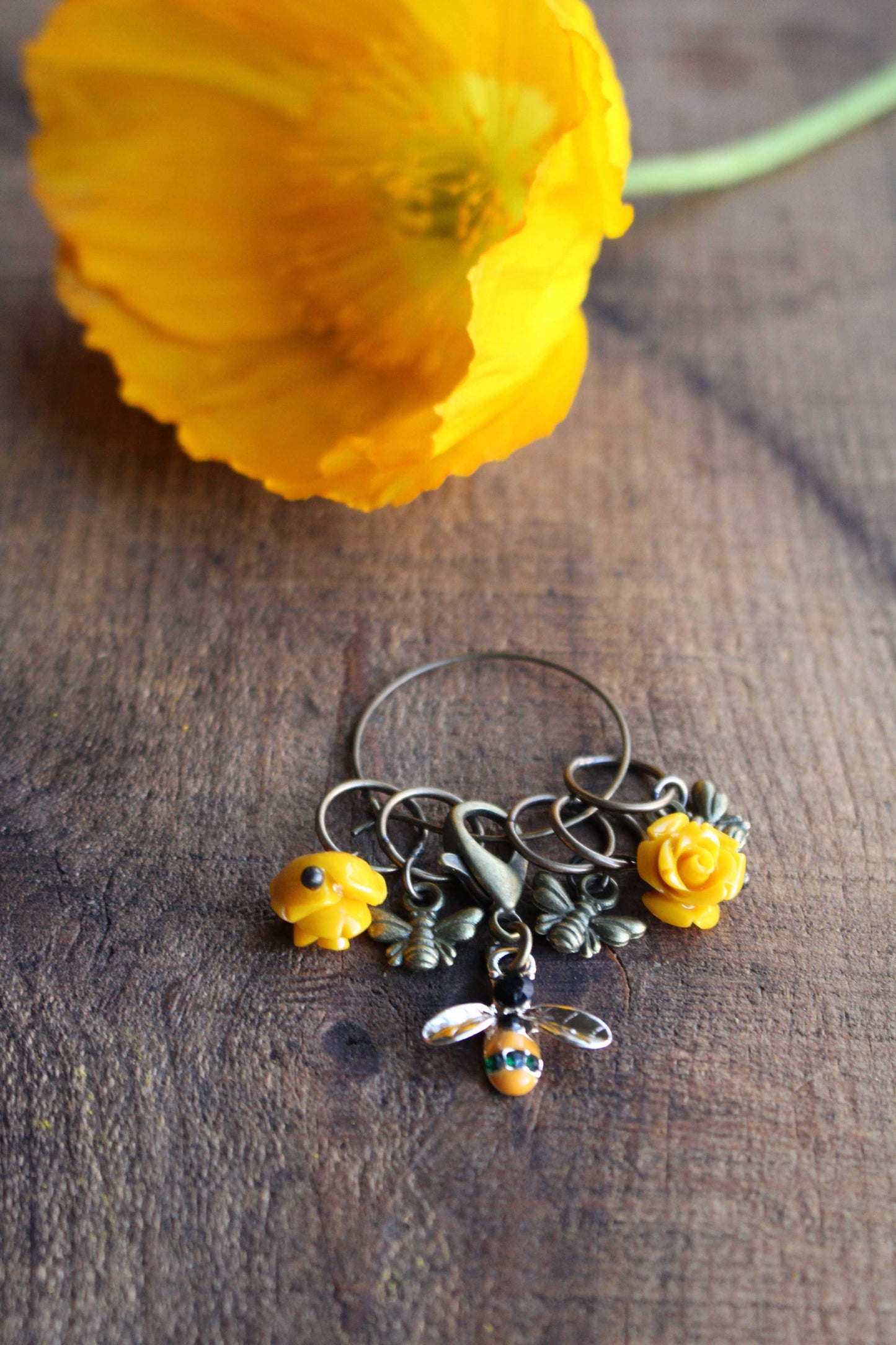 Never Knot Knitting: Garden Visitors Stitch Marker Sets