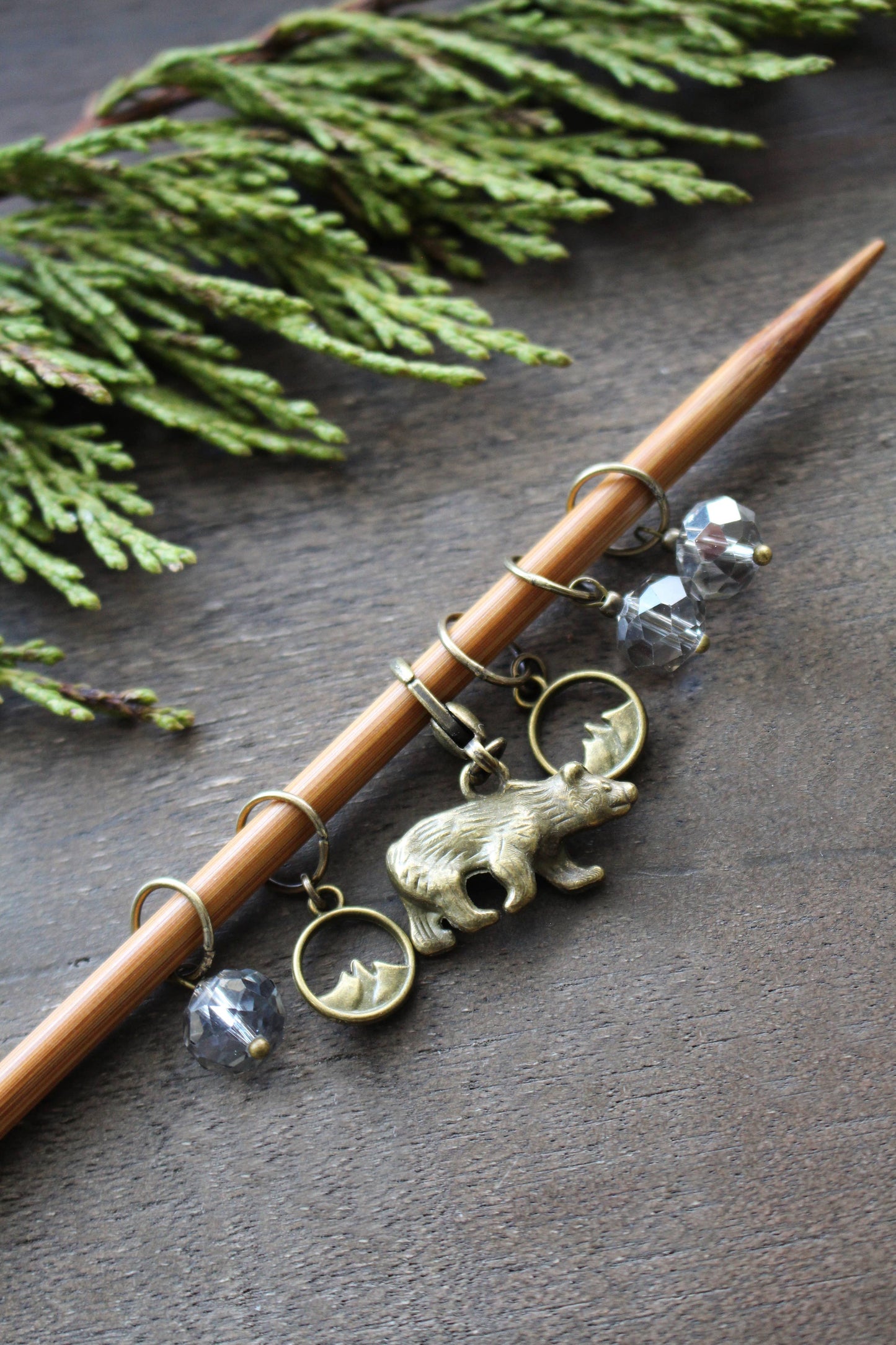Never Knot Knitting:Winter Forest Stitch Markers