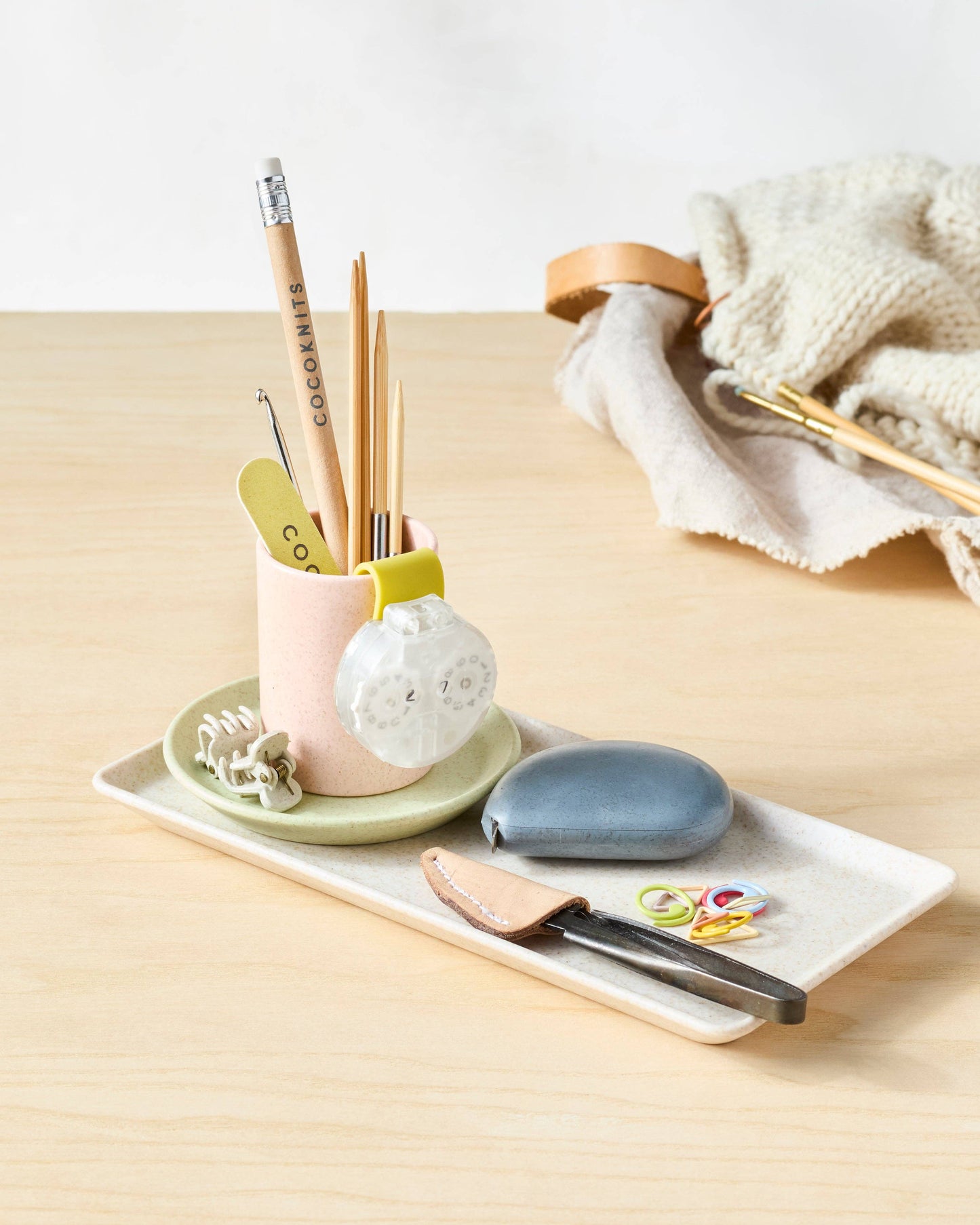 Cocoknits Magnetic Notions Dish Celery
