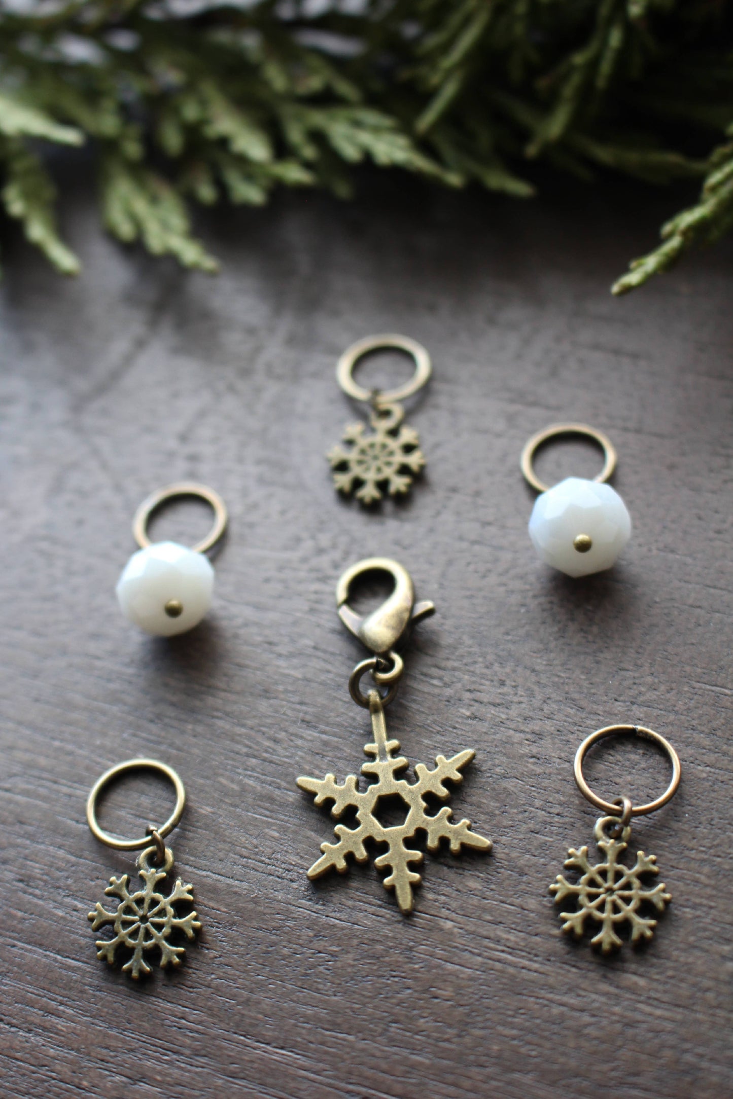 Never Knot Knitting:Winter Forest Stitch Markers