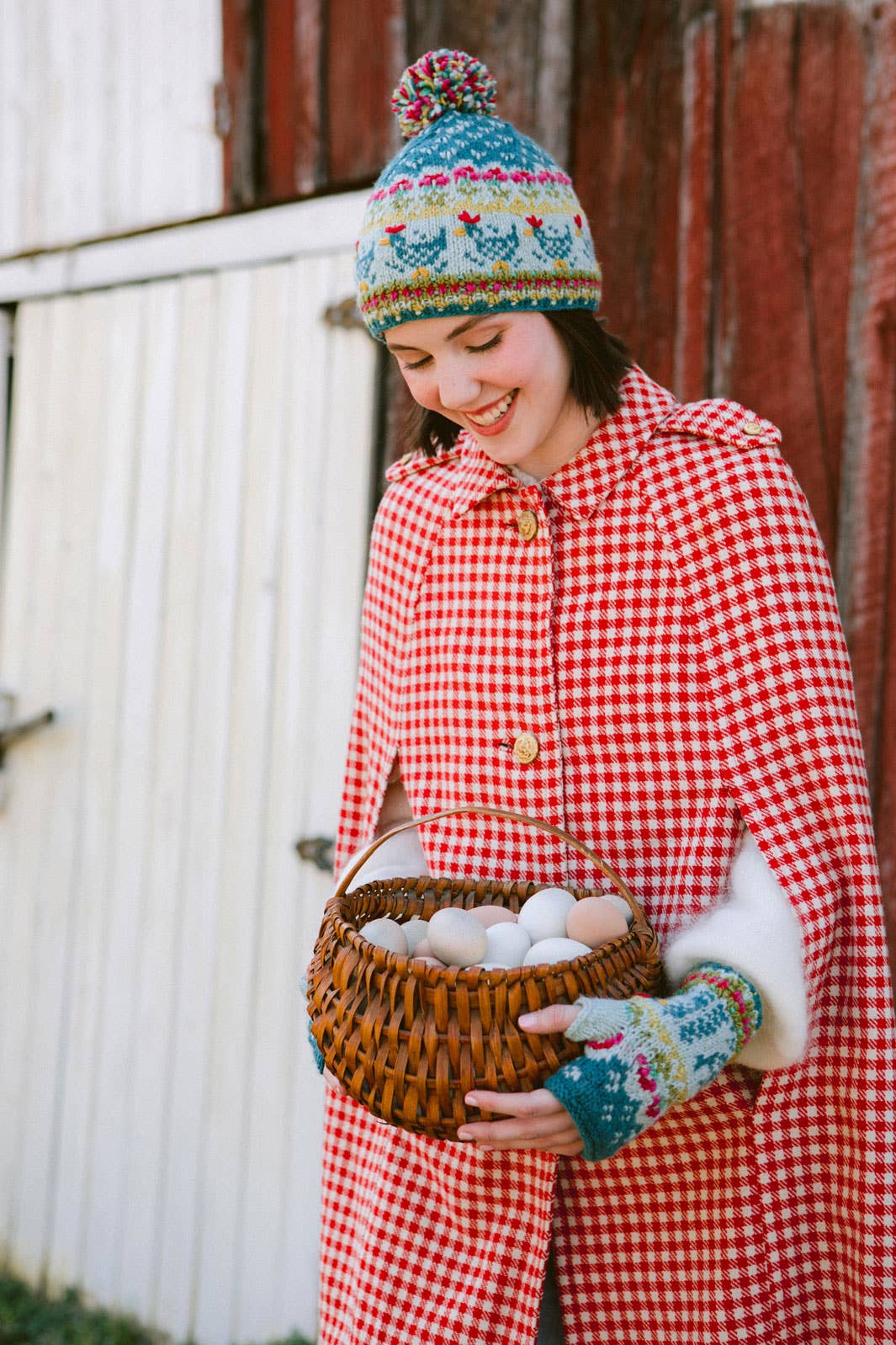 French Knot Heirloom Hen Hat