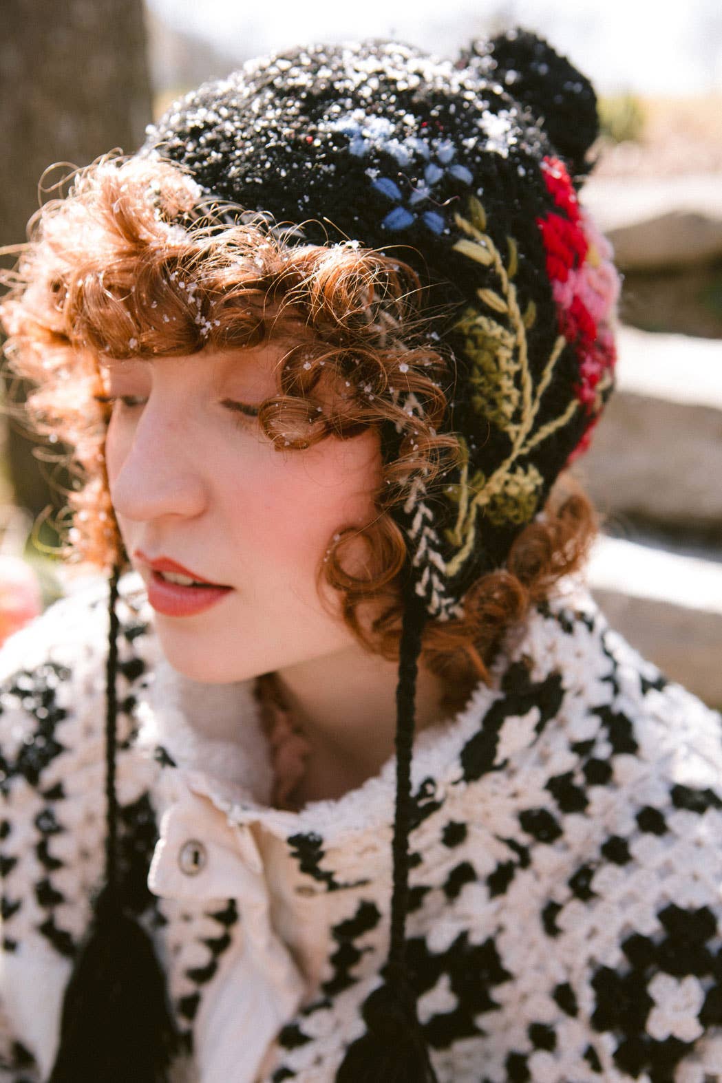 French Knot Ruthie Earflap