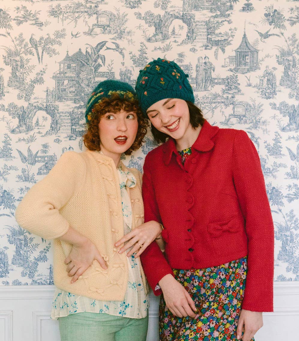 French Knot Tilly Hat