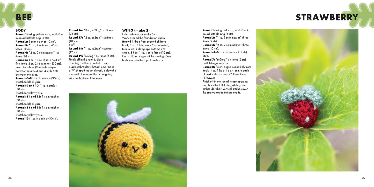 Mini Amigurumi Woodland Book