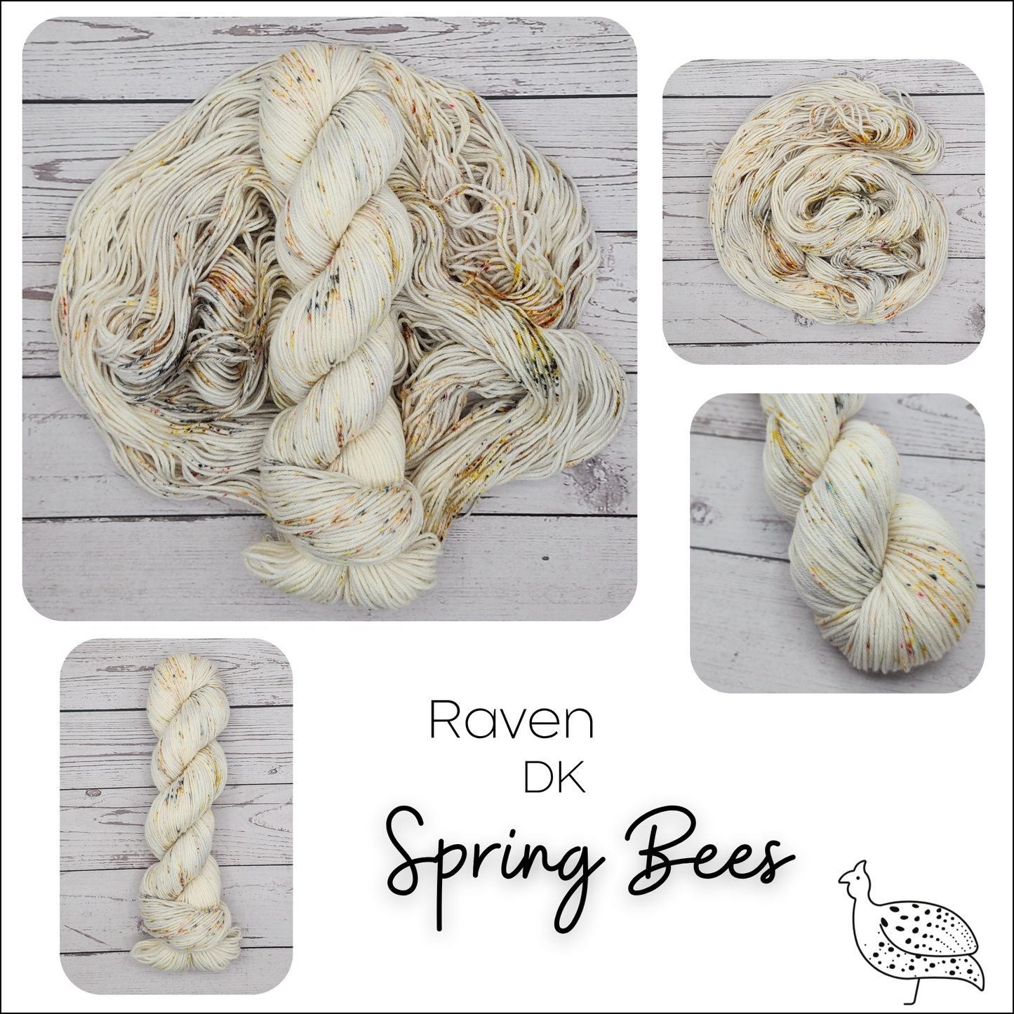 Indigo Guinea Fiber - Raven - DK