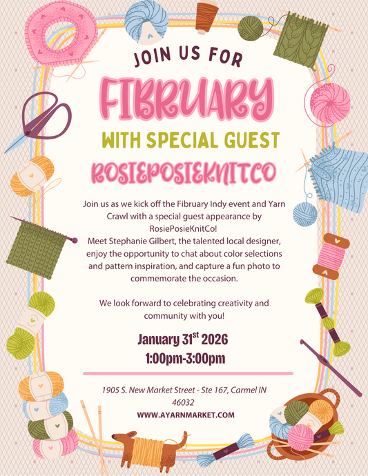 Fibruary Kick Off! - Saturday, January 31st, 2026 1:00pm-3:00pm