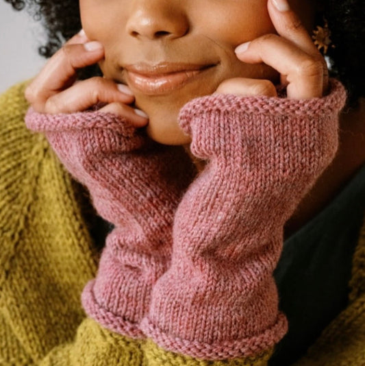 Learn to Knit: Fingerless Mitts (Class Fee) - Thurs. March 12th, 1:00pm-2:00pm
