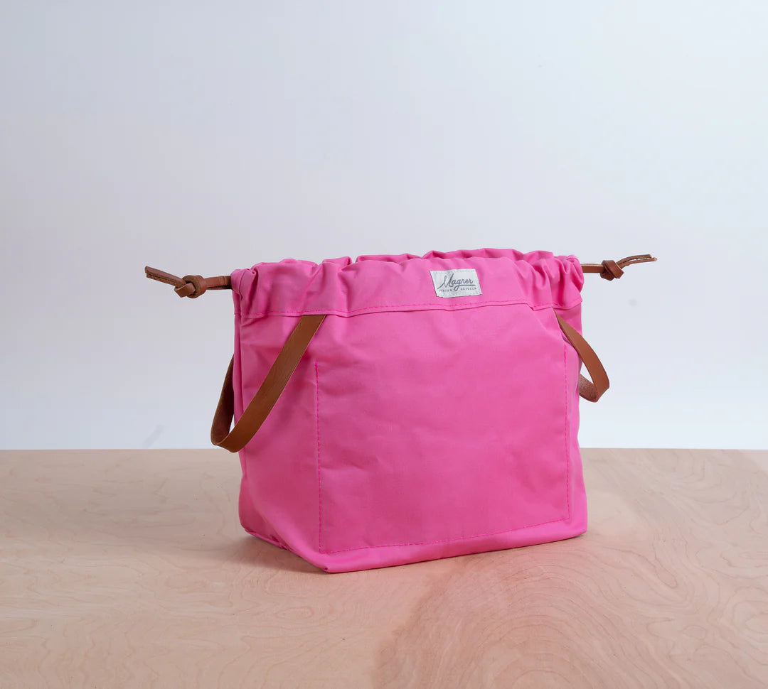 Magner Bag Co : Knitty Gritty Project Bag Waxed Cotton