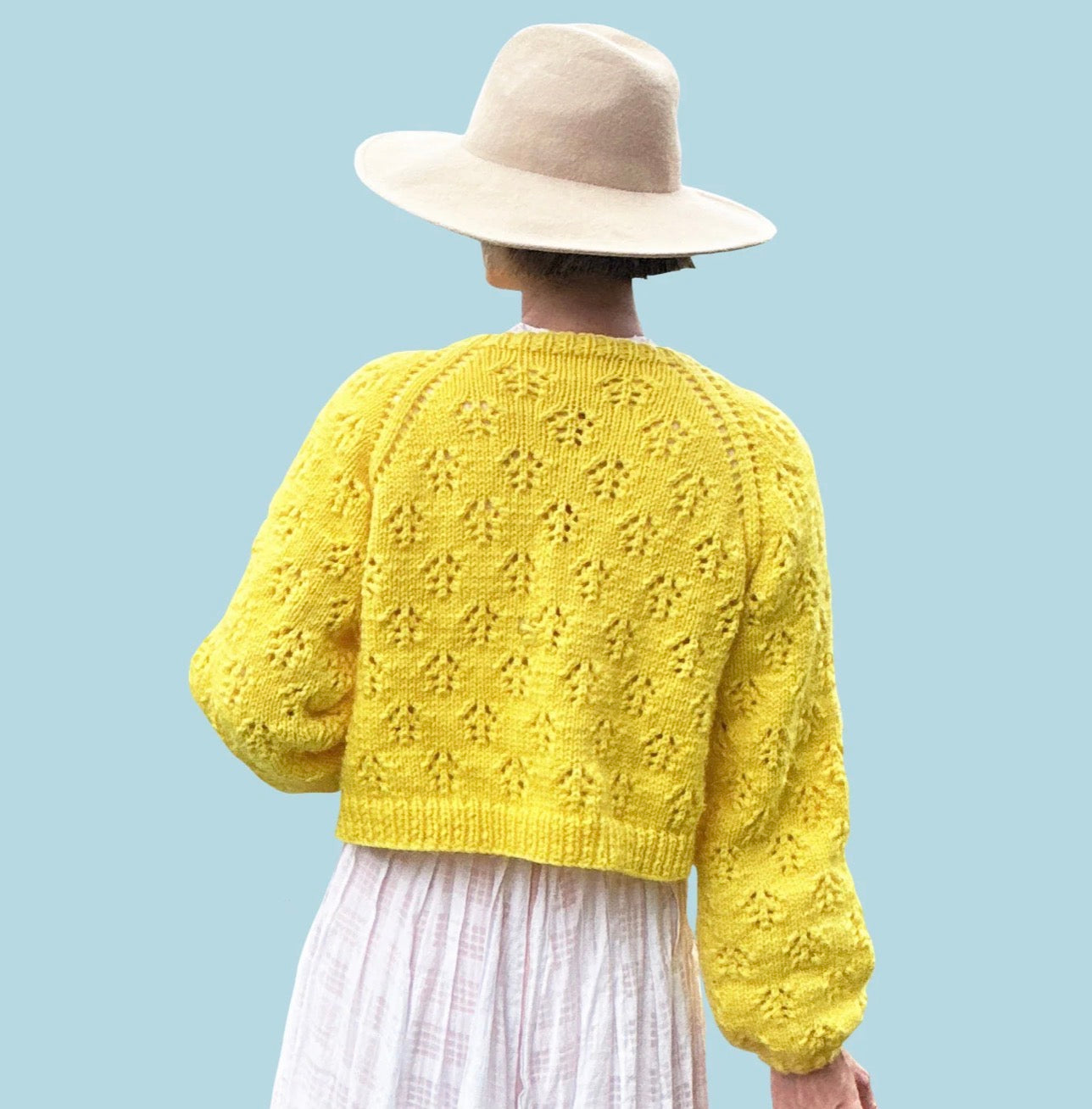 Pinecone Top-Down Knit Cardigan Class (2-part Class Fee) - Saturday October 10th + 17th, 1:00 to 2:00p