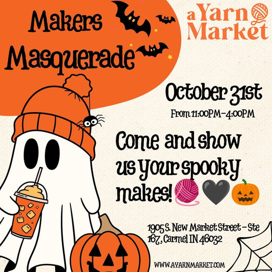 Makers Masquerade - Saturday, October 31st - 11:00AM-4:00PM