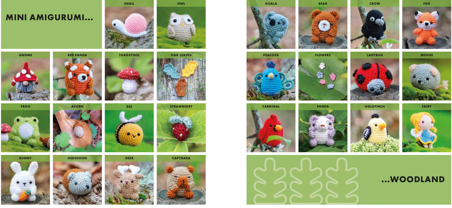 Mini Amigurumi Woodland Book