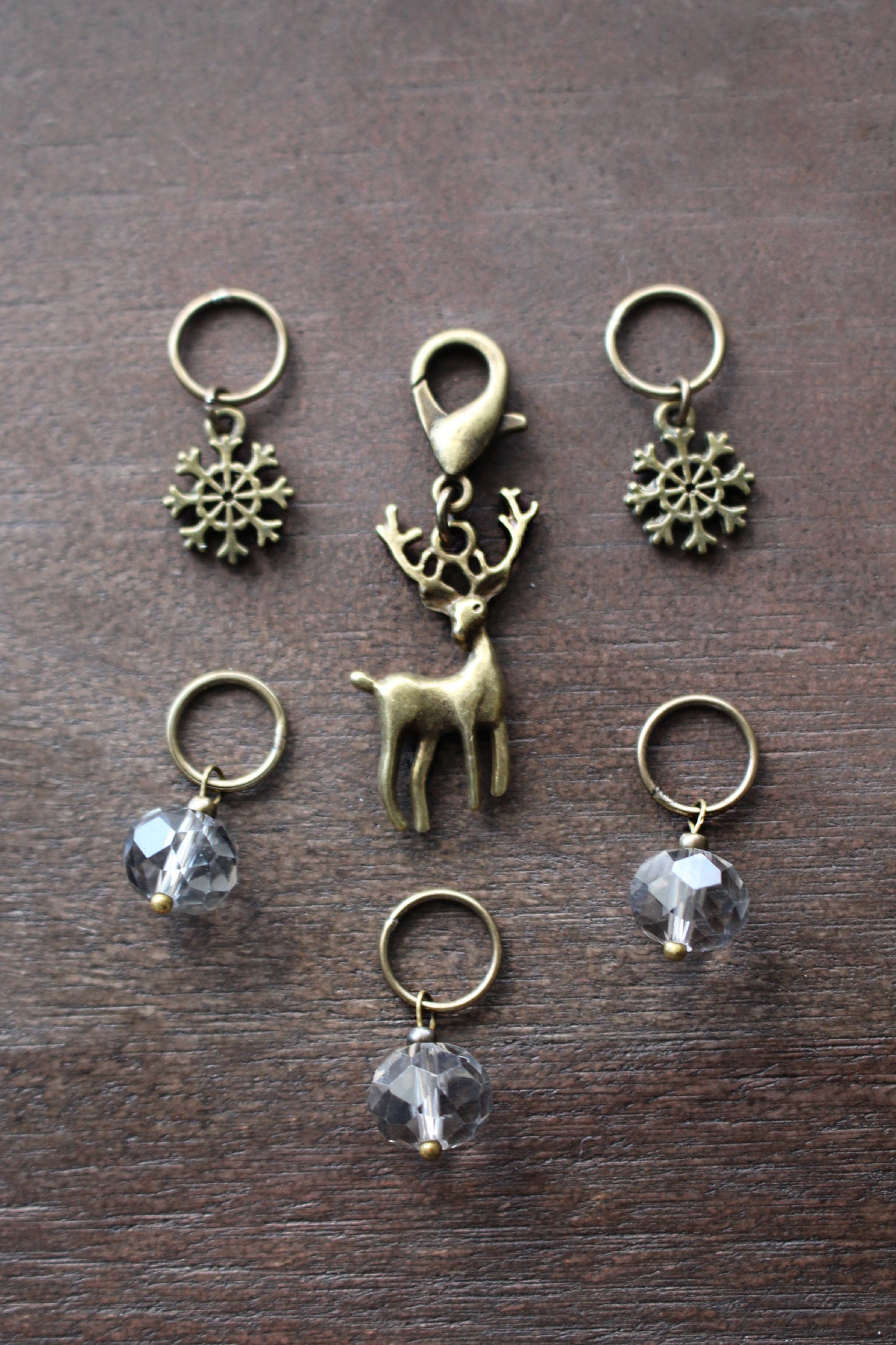 Never Knot Knitting:Winter Forest Stitch Markers