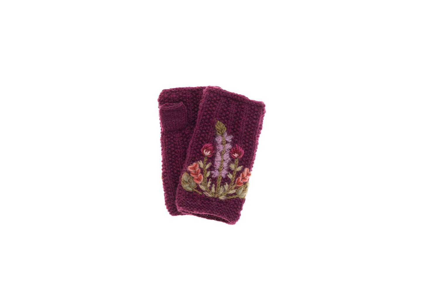 French Knot Meadow Handwarmer