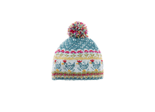 French Knot Heirloom Hen Hat