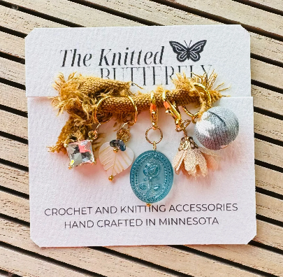 The Knitted Butterfly Victorian Rose - Salt Water Silk