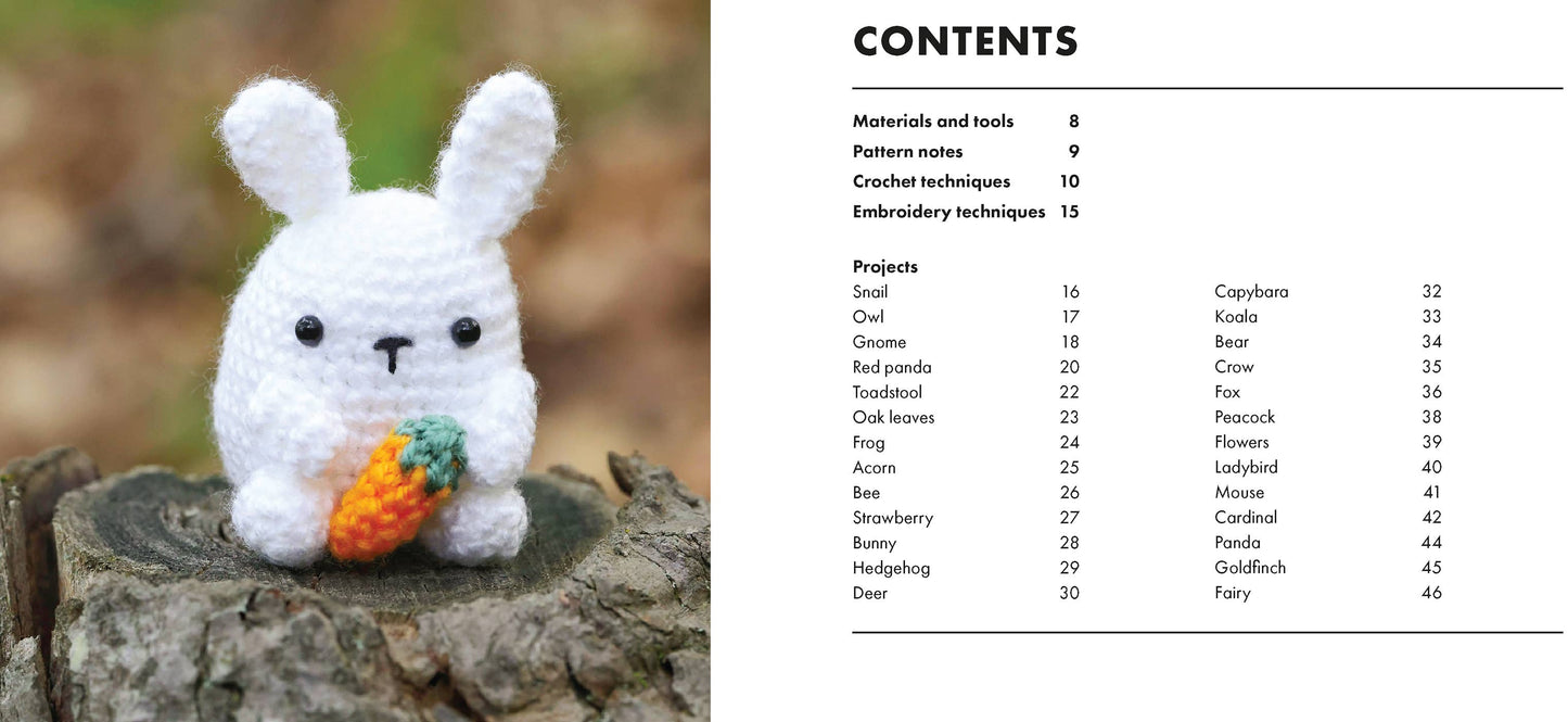 Mini Amigurumi Woodland Book
