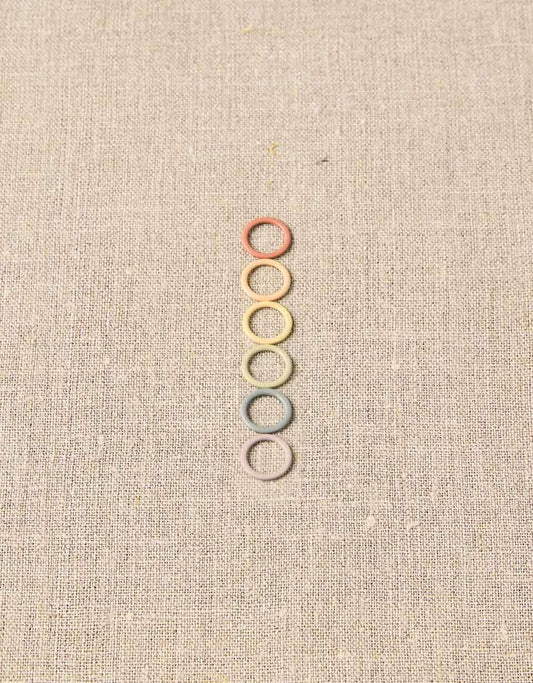 Cocoknits Ring Stitch Markers - Earth Tones